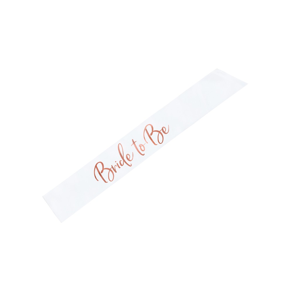 Ceinture Mariée à être blanc - blanche