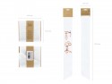 Ceinture femme mariée blanc - blanche