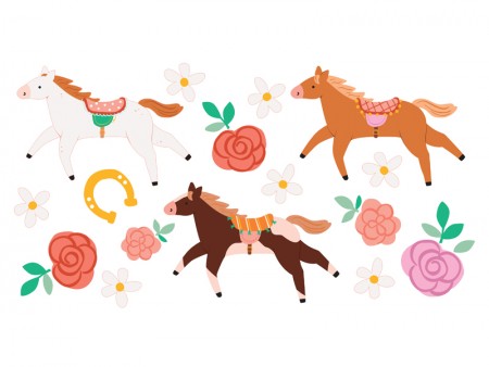 16 Tatouages - cheval