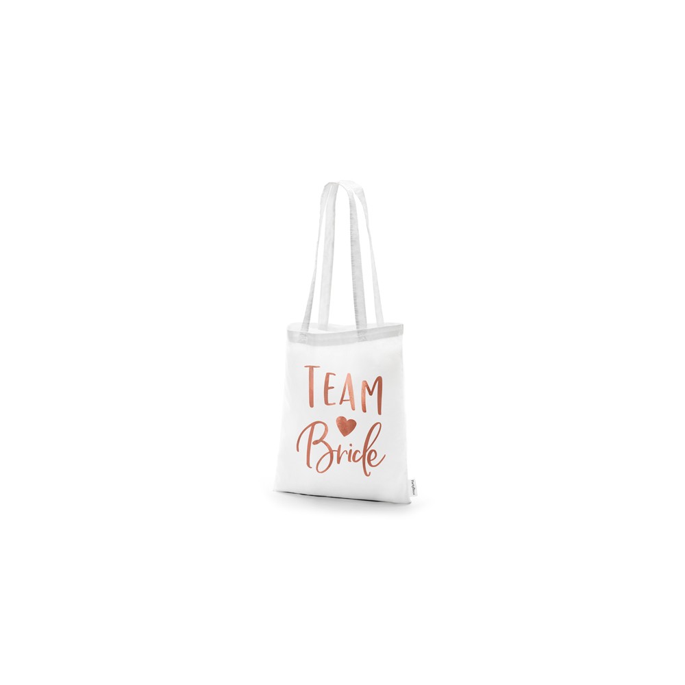 Sac en coton - Team bride - blanc