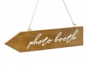 Panneau directionnel en bois - 36 cm
