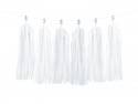 Guirlande de pompon - blanche