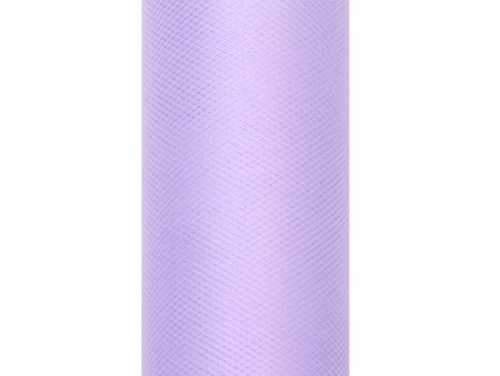 Tulle uni - lilas