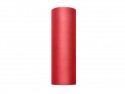 Tulle uni - rouge