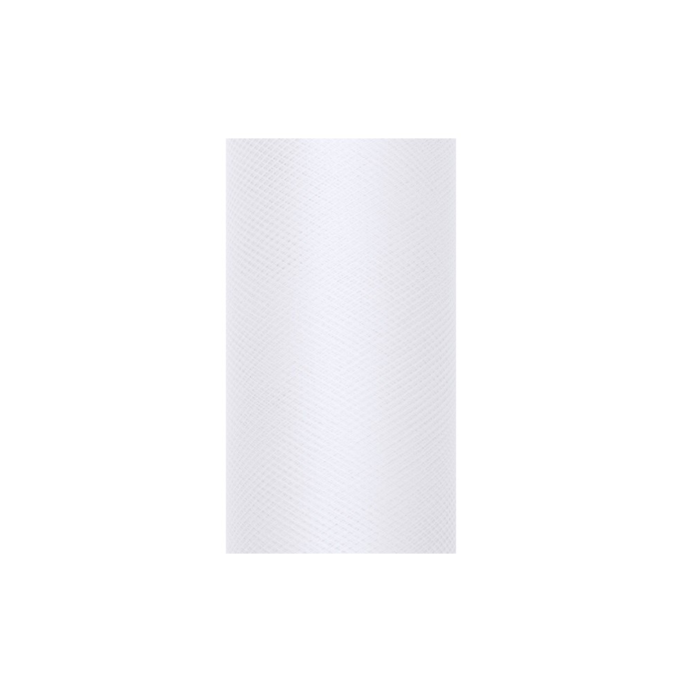 Tulle uni - blanc