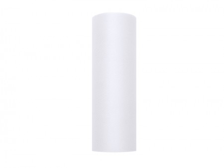 Tulle uni - blanc