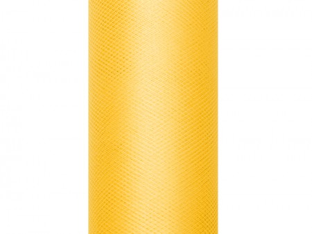 Tulle uni - jaune