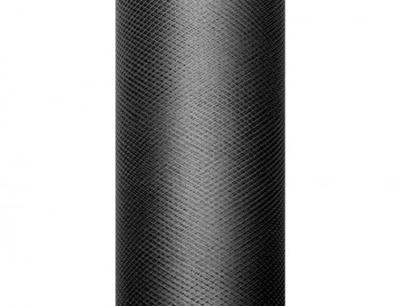 Tulle uni - noir