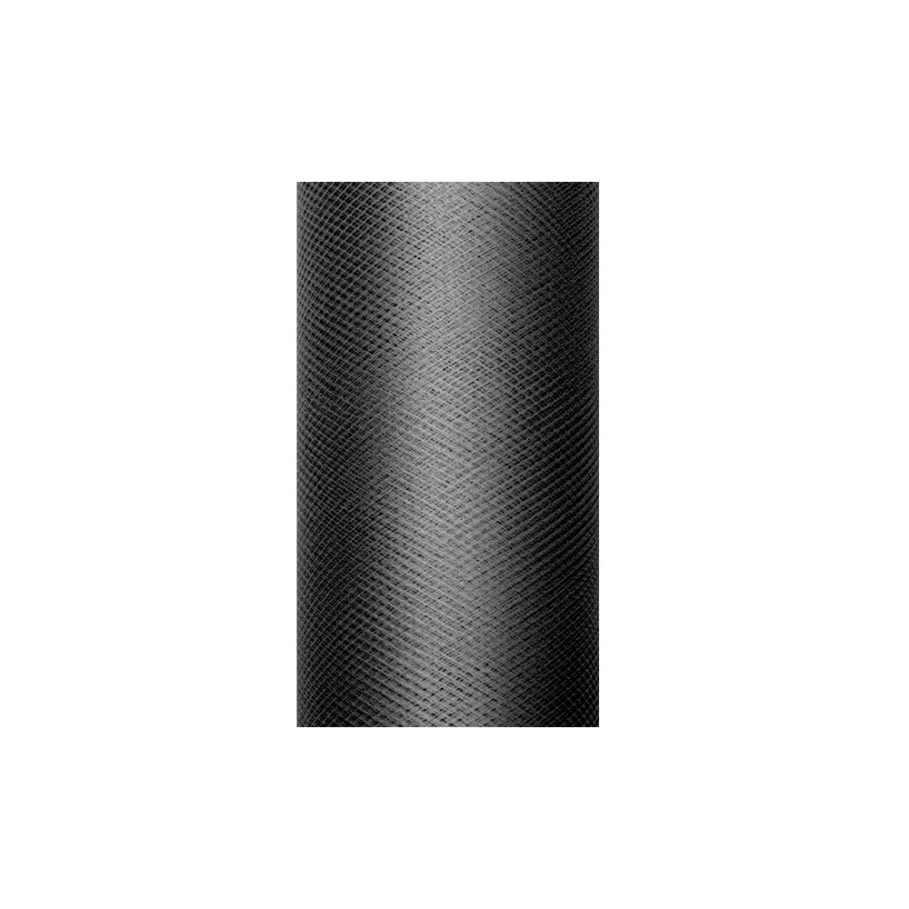 Tulle uni - noir