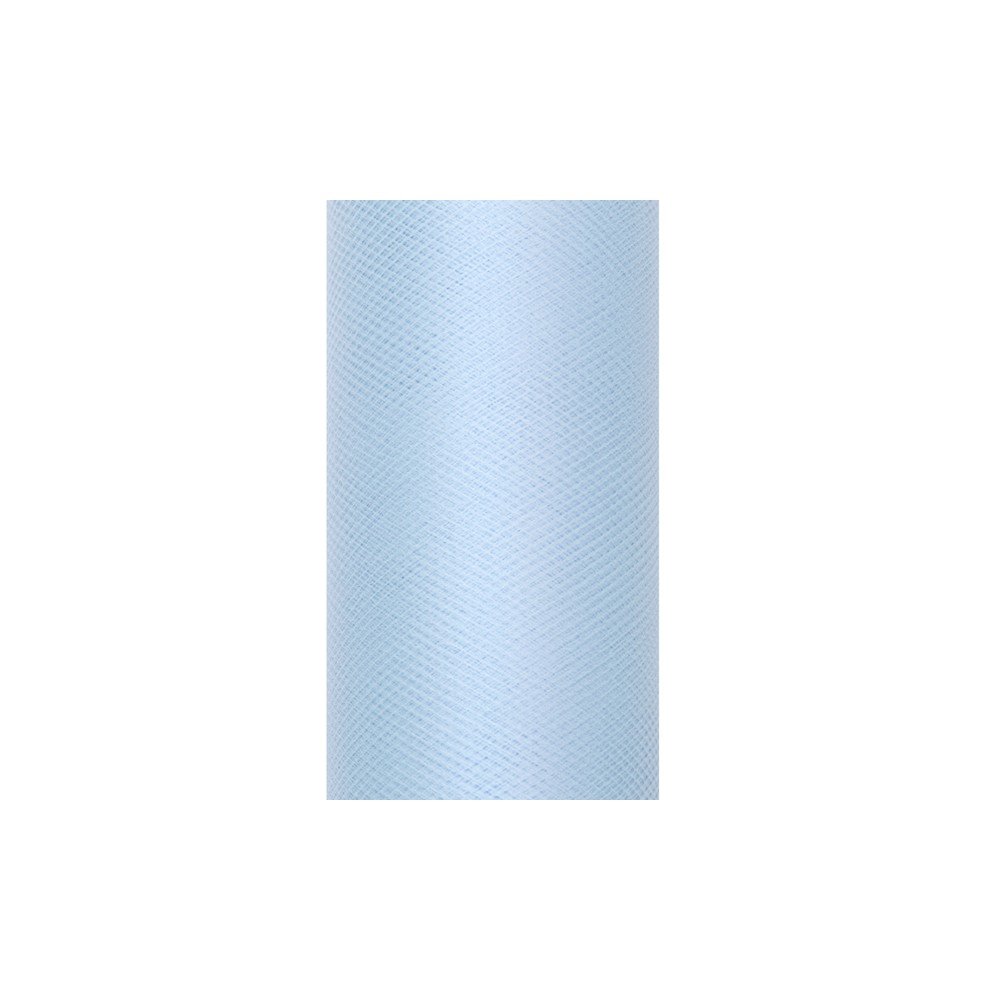 Tulle uni - bleu