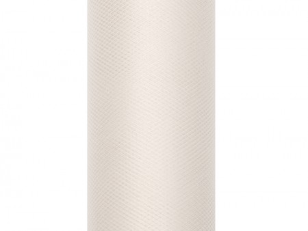 Tulle uni - crème
