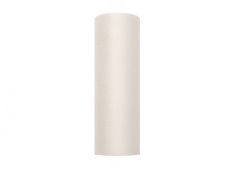 Tulle uni - crème