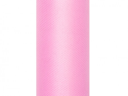 Tulle uni - rose pâle