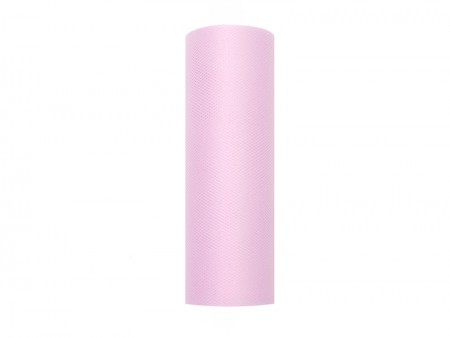 Tulle uni - rose clair