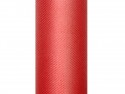 Tulle uni - rouge
