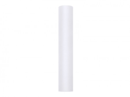 Tulle uni - blanc