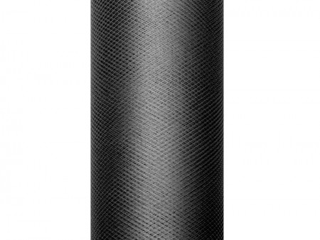 Tulle uni - noir