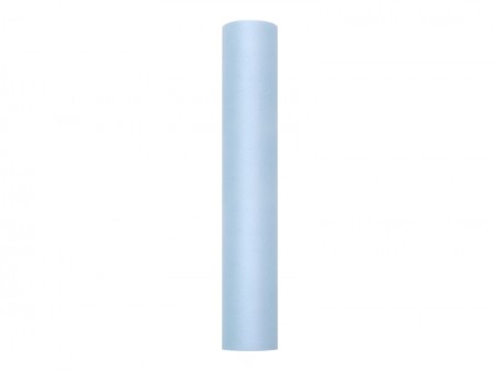 Tulle lisse - bleu