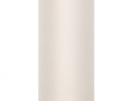 Tulle uni - crème