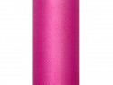 Tulle uni - fuchsia