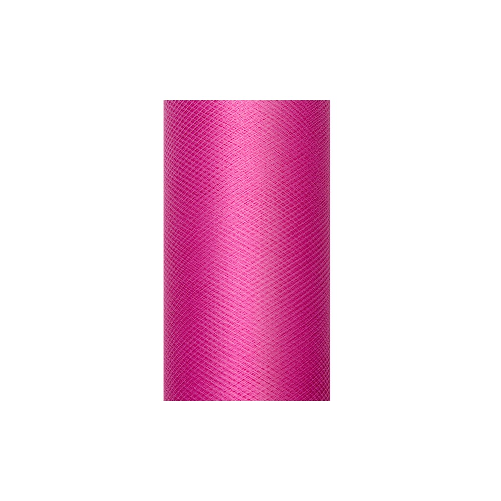 Tulle uni - fuchsia