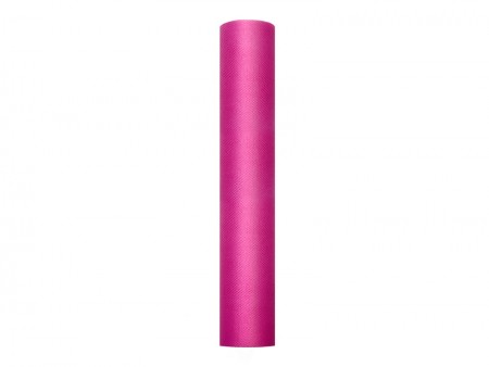Tulle uni - fuchsia