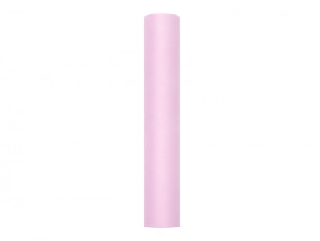 Tulle uni - rose clair