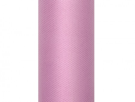 Tulle uni - rose poudré