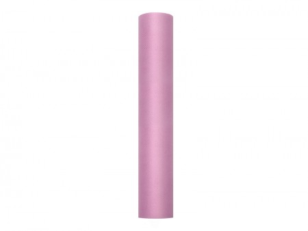 Tulle uni - rose poudré
