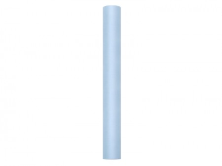 Tulle uni - bleu