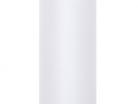 Tulle uni - blanc