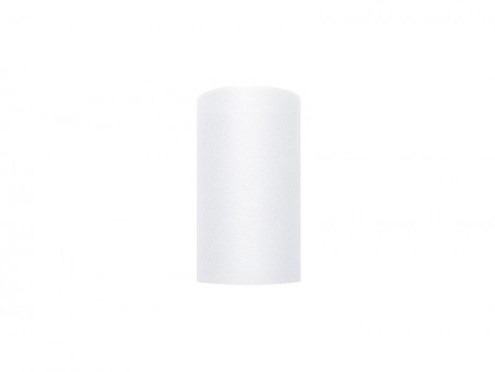 Tulle uni - blanc