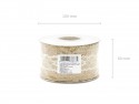 5 m ruban toile de jute et dentelle 