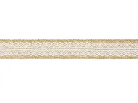 Ruban de jute avec dentelle...