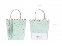 Sacs cadeaux Etoiles 23 cm
