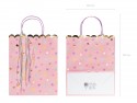 Sacs cadeaux Etoiles 32 cm
