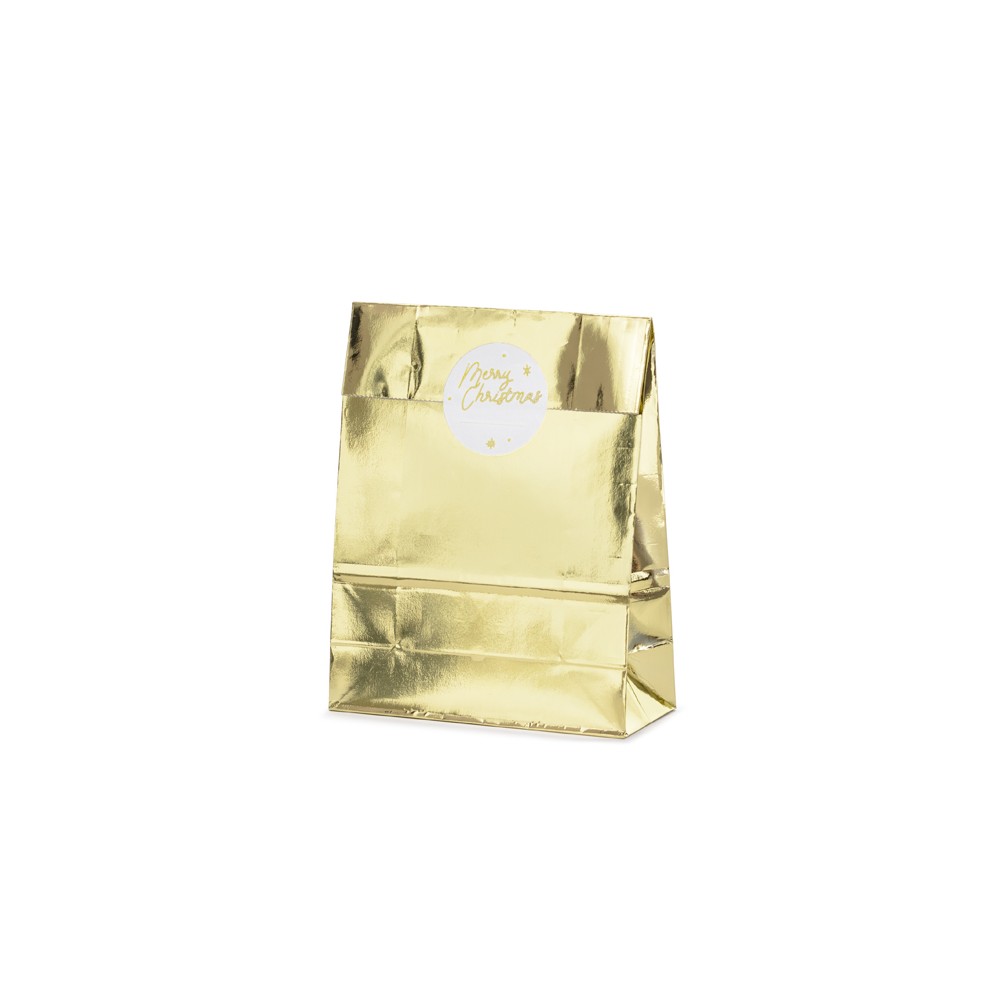 3 3 Sacs cadeaux or