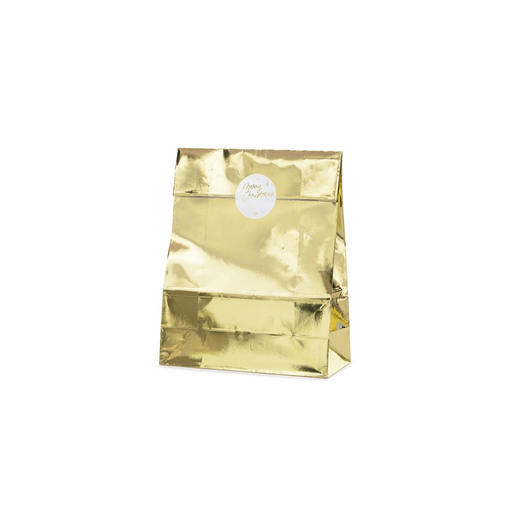 3 Sacs cadeaux or