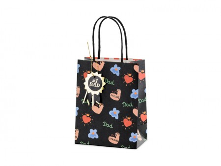 Sac cadeau "hashtag"1 Dad