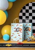 Sac cadeau "voiture de course"