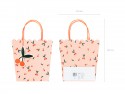 Sacs cadeaux Cerises 23 cm