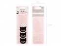 6 sachets en papier "chat"
