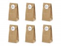 6 sachets kraft LOVE