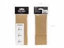 6 sachets kraft LOVE
