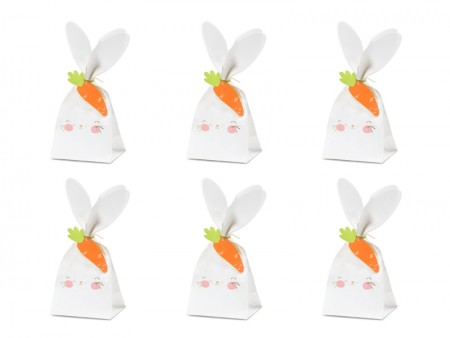 6 Sacs à bonbons Lapins