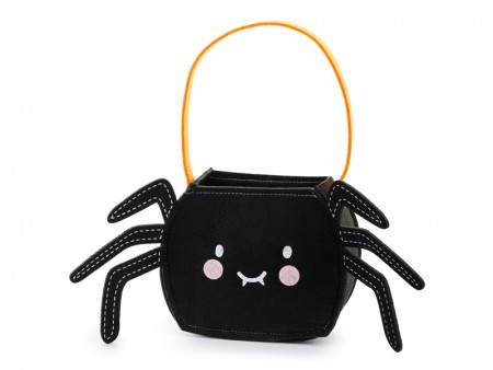 Sac Halloween Araignée - noir