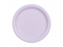 6 Assiettes en papier - lavande - 23 cm
