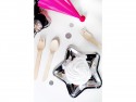6 Assiettes Etoiles - argent
