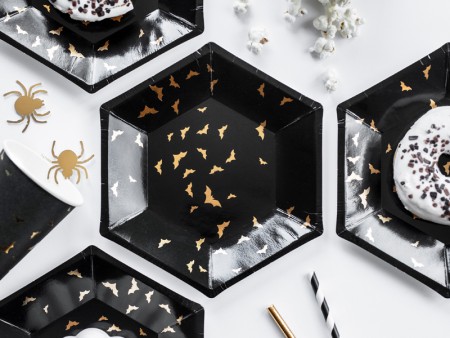 6 Assiettes Trick or Treat