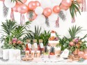 6 assiettes rose gold - 18 cm